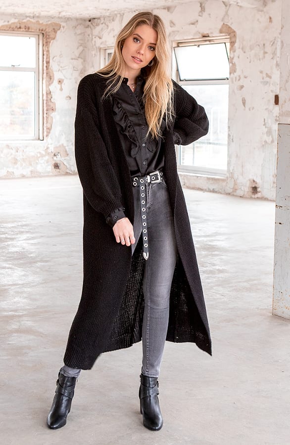 Slangenprint Hakken Jelisa Zwart – shoparchief — foto 2
