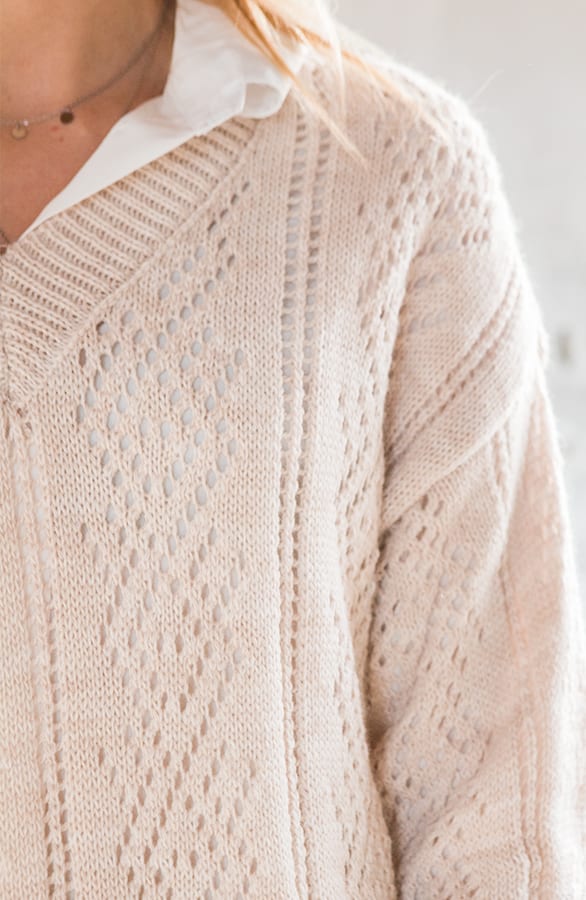 Gehaakte Trui Juna Beige – shoparchief — foto 5