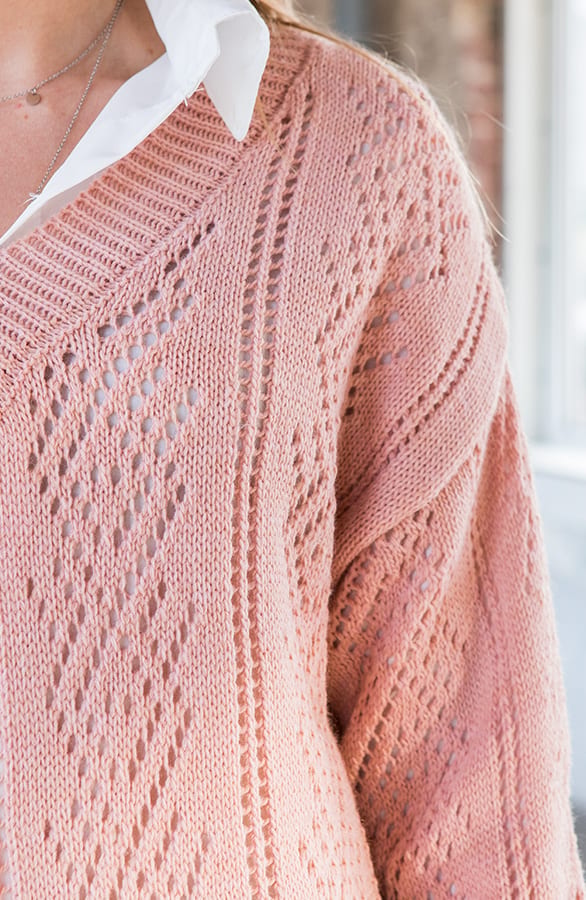 Gehaakte Trui Juna Dust Roze – shoparchief — foto 5