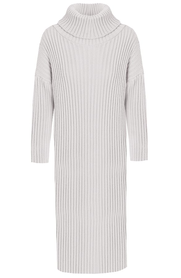 Jurk Met Col Marith Beige – shoparchief