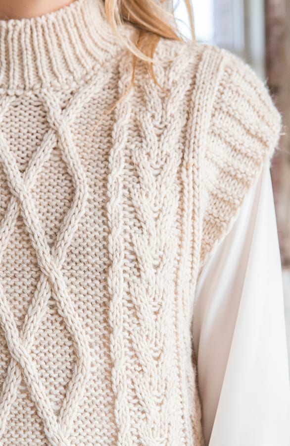 Kabel Spencer Met Col Aiva Beige – shoparchief — foto 5