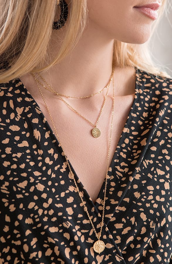Laagjes Ketting Deluxe Romy Goud – shoparchief