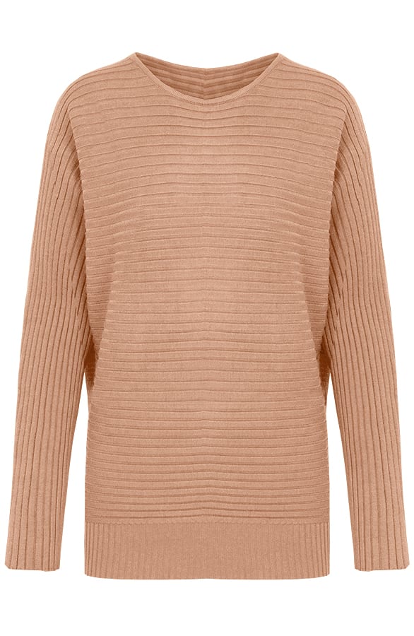 Maureen Twinset Trui Camel – shoparchief