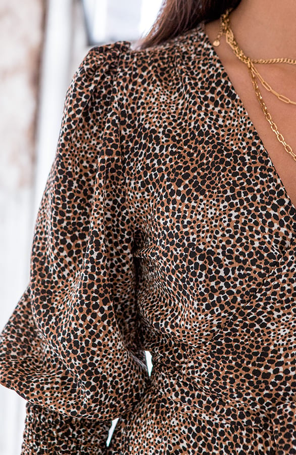 Maxi Cheetah Jurk Dayenne – shoparchief — foto 5