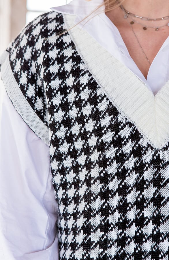 Pied De Poule Spencer Karlijn – shoparchief — foto 4
