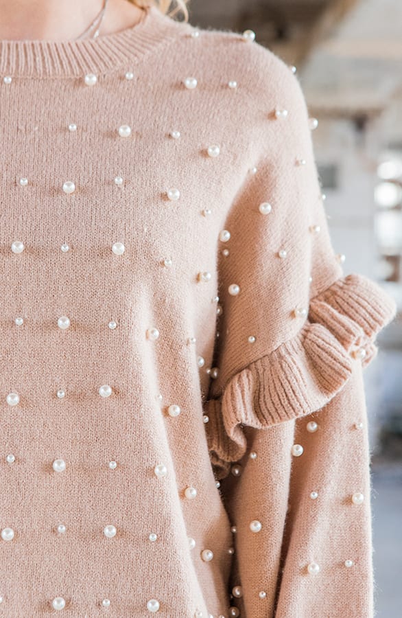 Parel Trui Lizzy Taupe – shoparchief — foto 4