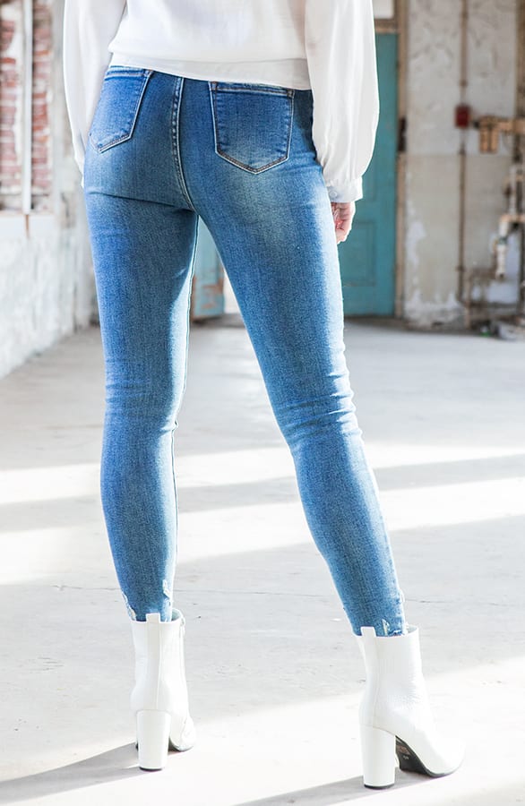 Skinny Jeans Evie Blauw – shoparchief — foto 3