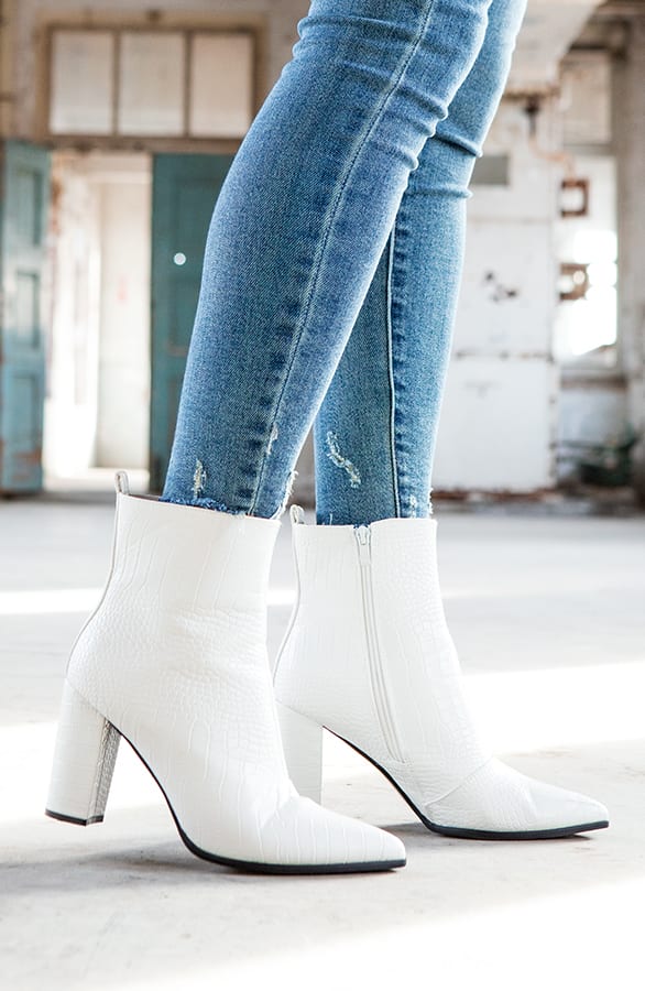 Snake Boots Coco Wit – shoparchief — foto 2