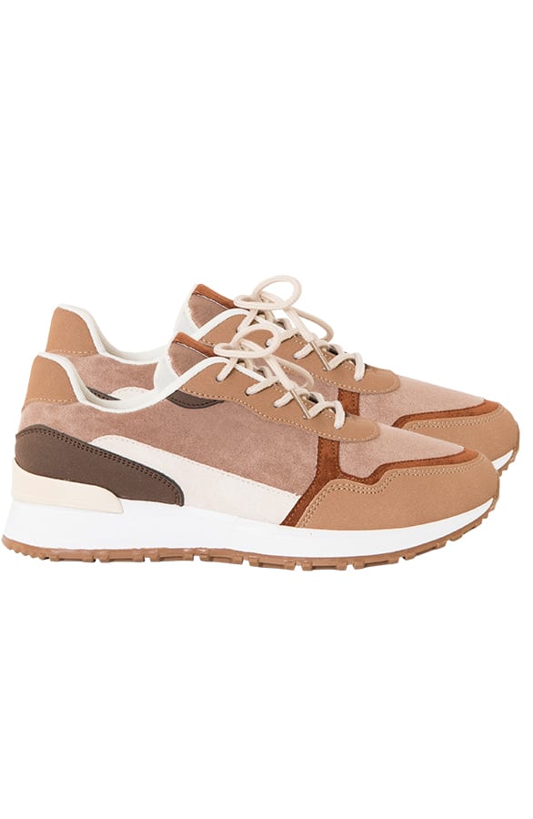 Sneakers Suede Logan Camel – shoparchief