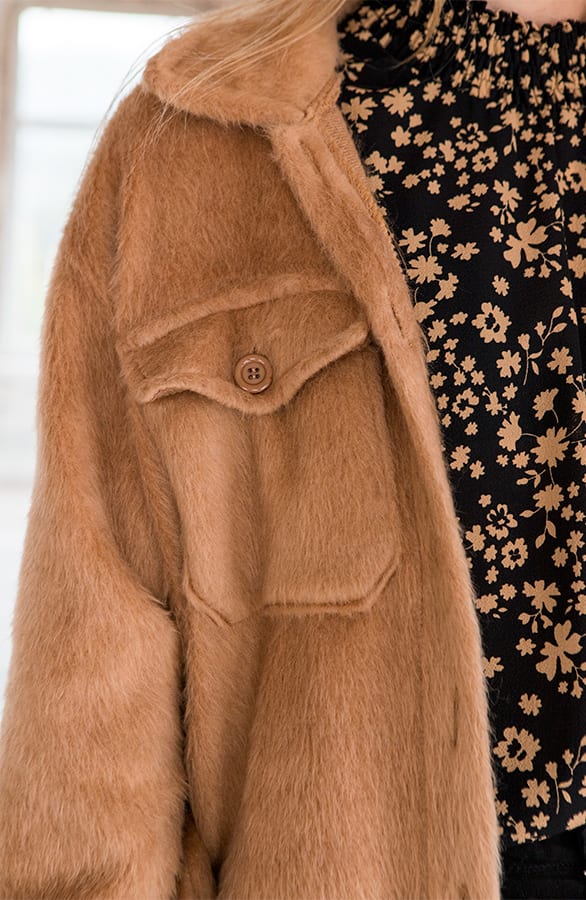 Soft Jacket Louisa Camel – shoparchief — foto 3