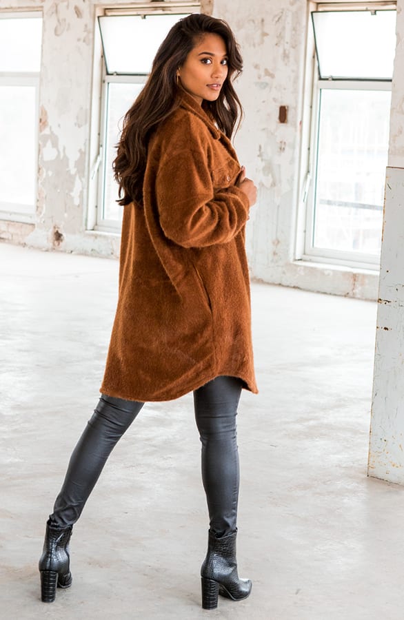 Soft Jacket Louisa Cognac – shoparchief — foto 3