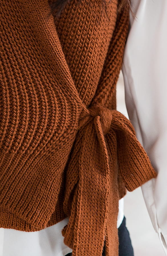Strik Vest Spencer Vivian Cognac – shoparchief — foto 4