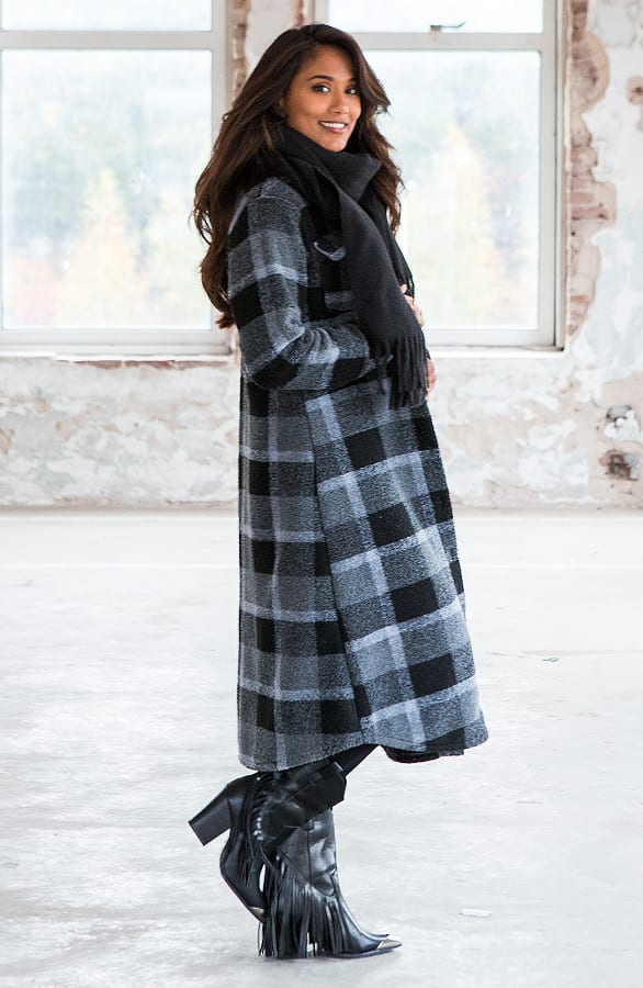 Fringe Boots Leer Alyssa Zwart – shoparchief — foto 4