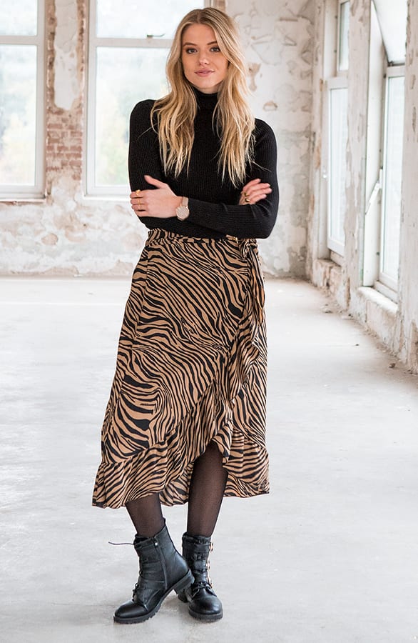 Zebra Rok Quinty Camel Zwart – shoparchief — foto 2