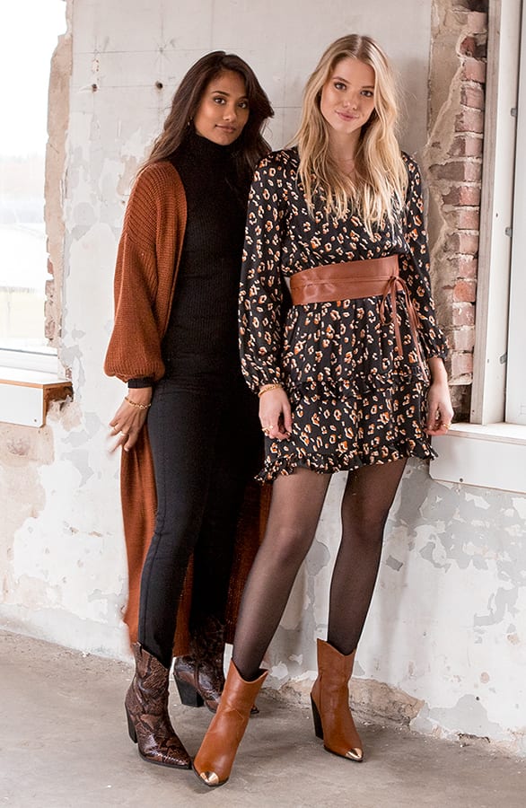 Leren Wikkelriem Veronique Cognac – shoparchief — foto 5