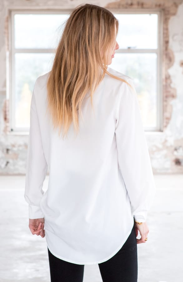 Basic Blouse Dames Helen Wit – shoparchief
