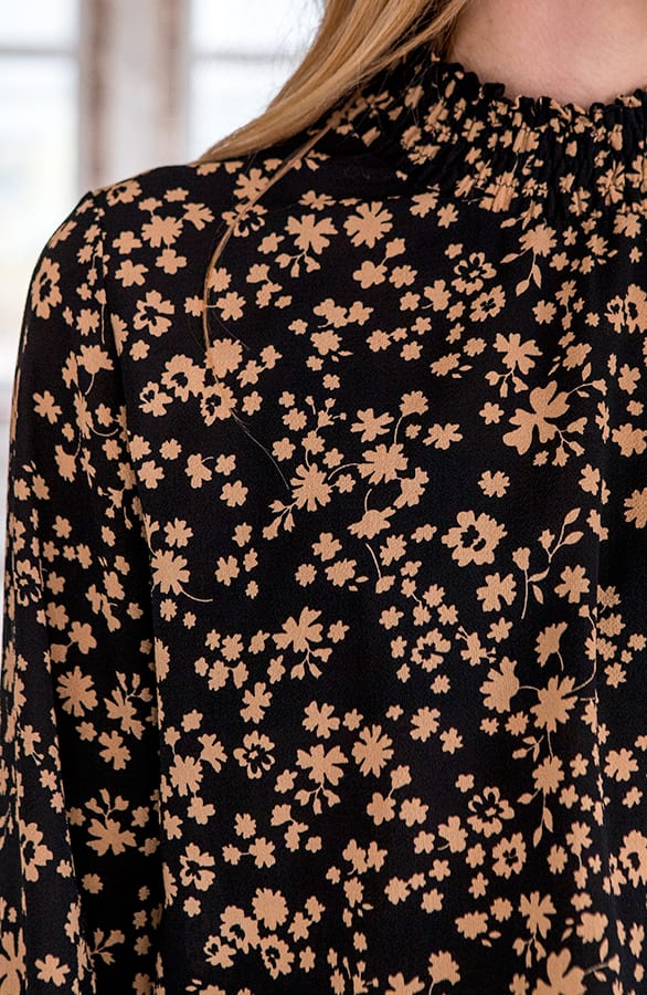 Bloemen Blouse Met Col Lynn – shoparchief — foto 3