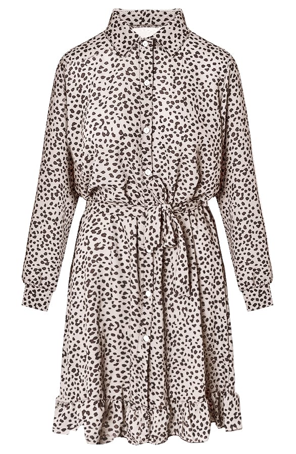Cheetah Jurk Fay Beige – shoparchief