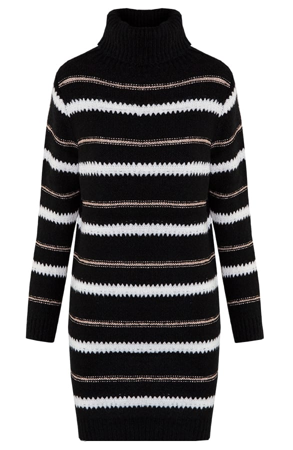 Gestreepte Tuniek Emma Zwart – shoparchief