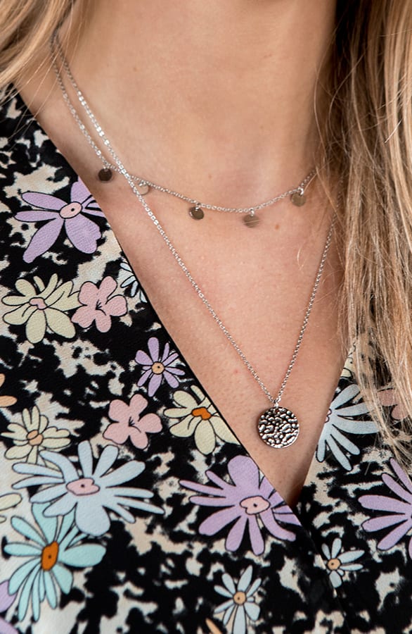 Laagjes Ketting Loïs Zilver – shoparchief — foto 3