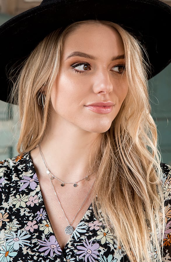 Laagjes Ketting Loïs Zilver – shoparchief — foto 2