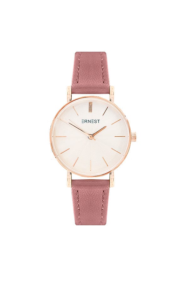 Leren Horloge Sammy-Jo Oud Roze – shoparchief