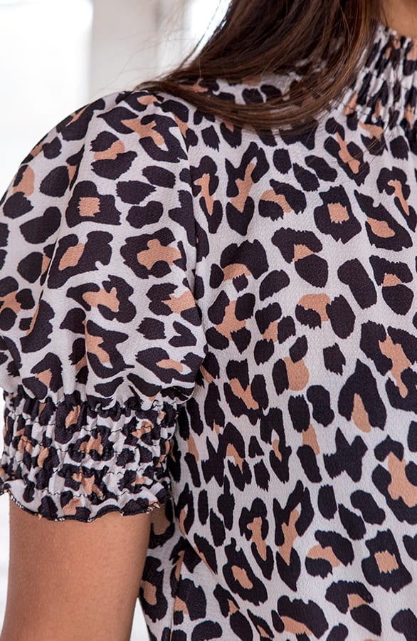 Panterprint Top Met Col Jazzlin – shoparchief — foto 3