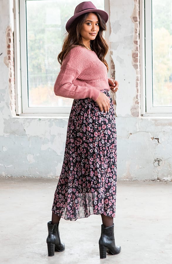 Gebreide Trui Anna Oud Roze – shoparchief — foto 4