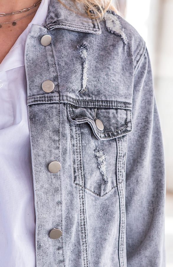 Sarah Denim Jacket Grey – shoparchief — foto 4