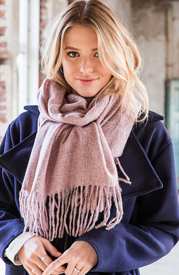 Sjaal Cashmere Sophie Roze – shoparchief