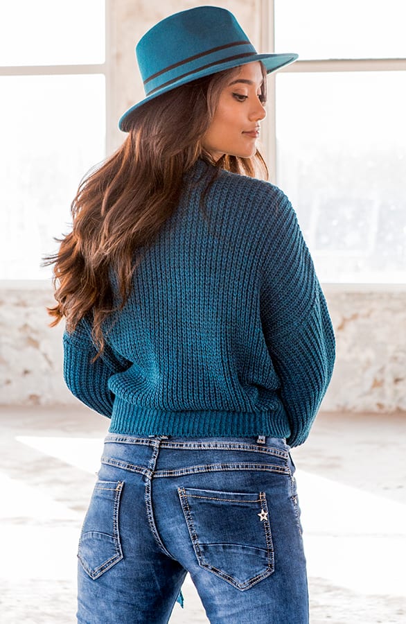 Strik Vest Ruby Petrol – shoparchief — foto 5