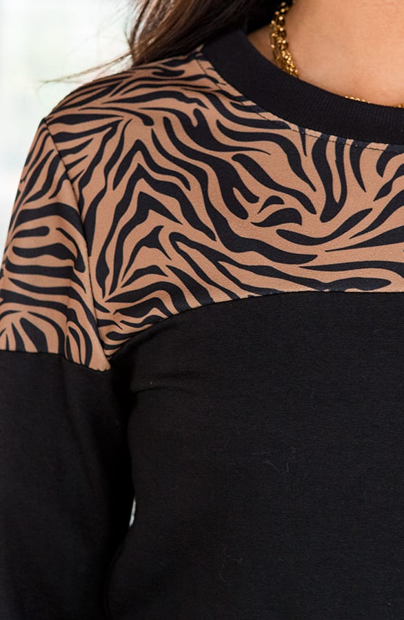 Trui Zebra Arabella Camel – shoparchief — foto 3