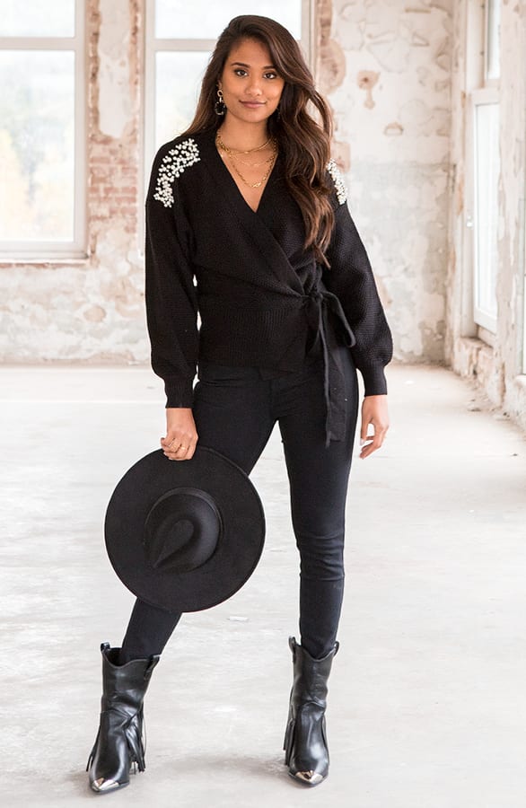 Wikkel Vest Parels Tessa Zwart – shoparchief