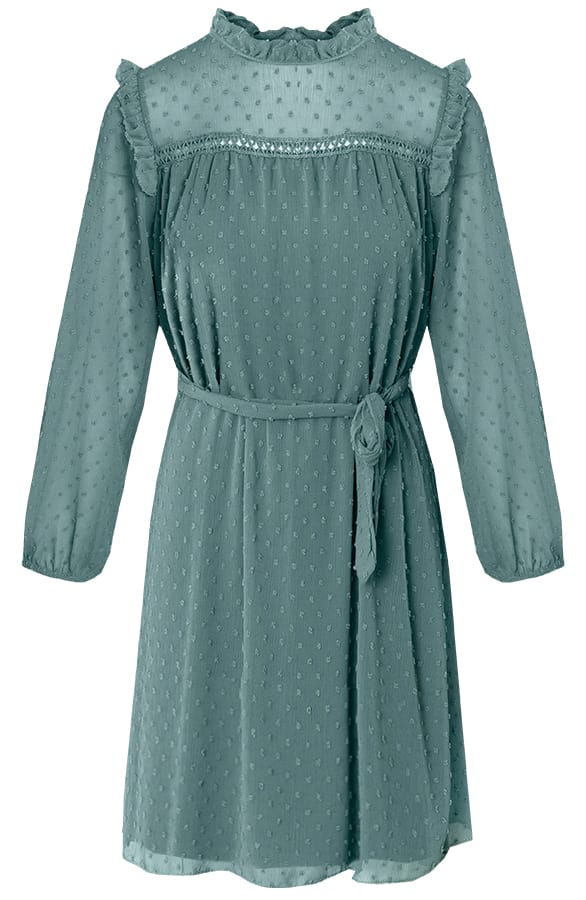 Jurk Isabel Dust Mint – shoparchief