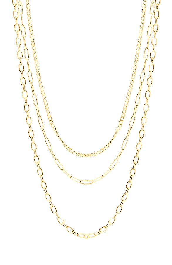Laagjes Ketting Jet Goud – shoparchief
