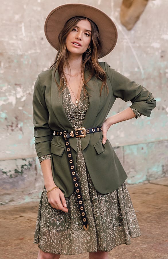 Jurk Met Bloemen Fiona Army – shoparchief — foto 4