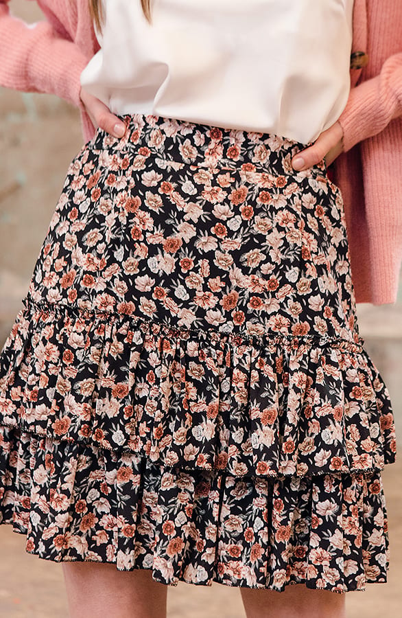 Bloemen Rok Exclusive Joy – shoparchief