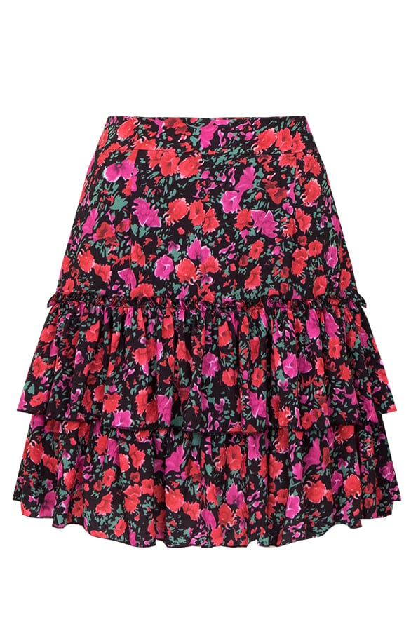 Bloemen Rok Exclusive Joy Fuchsia – shoparchief