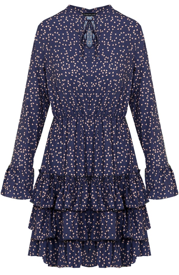 Evelyn Hartjes Jurk Marineblauw – shoparchief