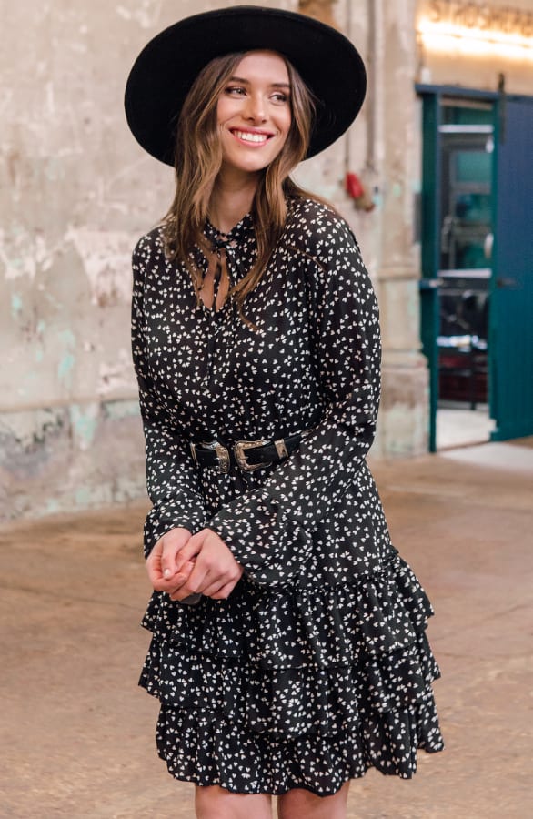 Evelyn Hartjes Jurk Zwart – shoparchief — foto 5