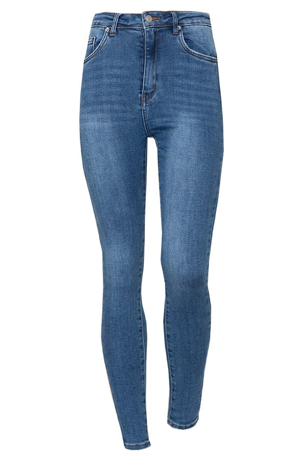 High Waist Spijkerbroek Lizzy Donkerblauw – shoparchief