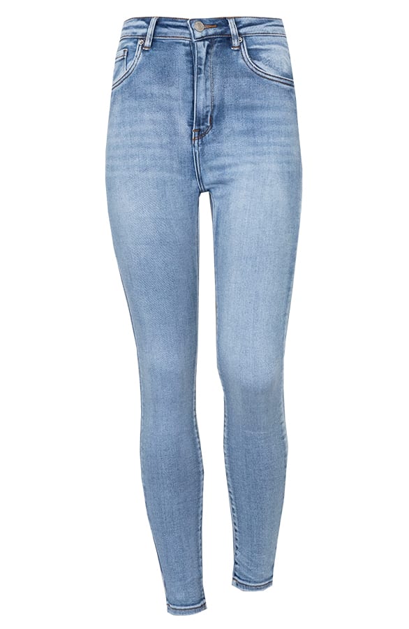 High Waist Spijkerbroek Lizzy Lichtblauw – shoparchief