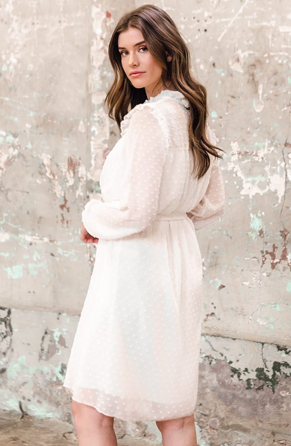 Jurk Isabel Wit – shoparchief — foto 2