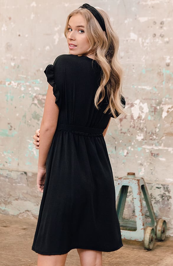 Jurk Jazzie Zwart – shoparchief — foto 3