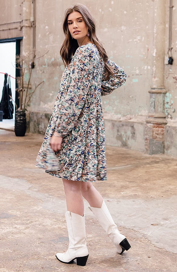 Jurk Met Bloemetjes Jackie – shoparchief — foto 5