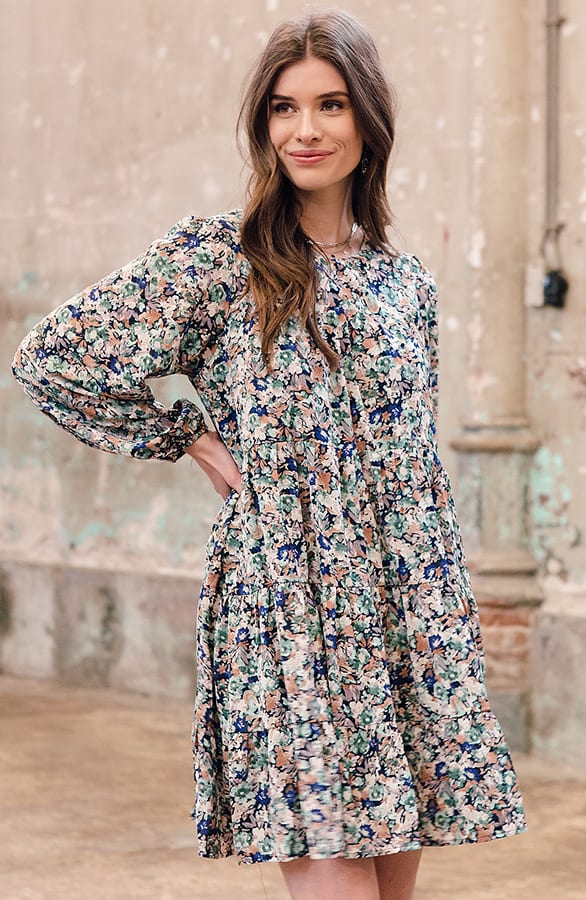 Jurk Met Bloemetjes Jackie – shoparchief — foto 3