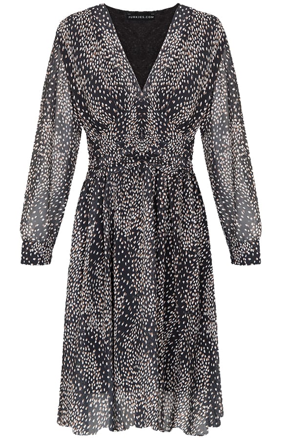 Jurk Met Print Fiona Zwart – shoparchief