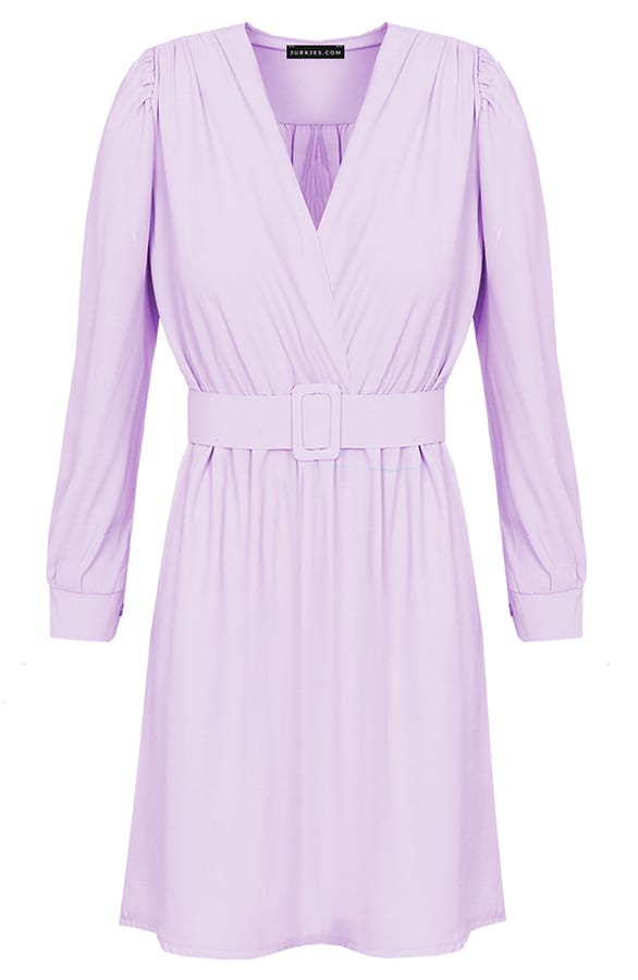 Jurk Met Riem Julie Lila – shoparchief