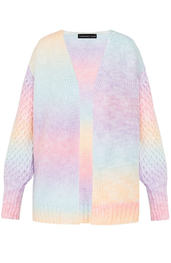 Ombre Patroon Vest Luna Pastel – shoparchief