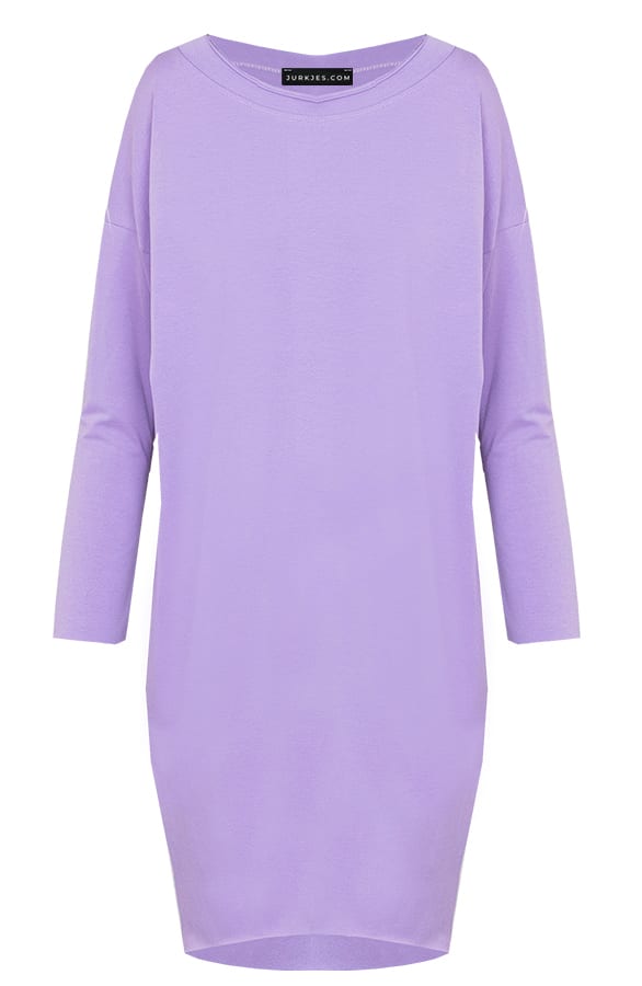 Oversized Jersey Tuniek Ayla Lila – shoparchief